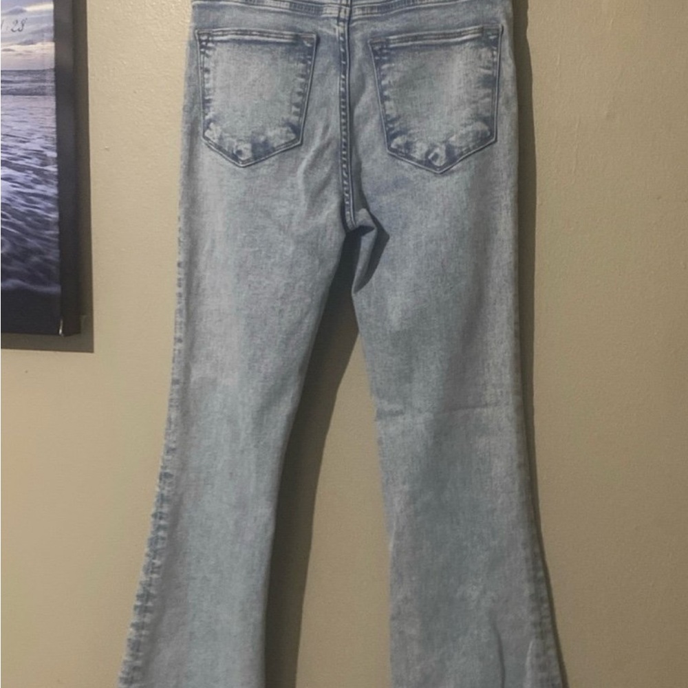 Frame Denim Light Blue Flare Jeans - Picture 4 of 4